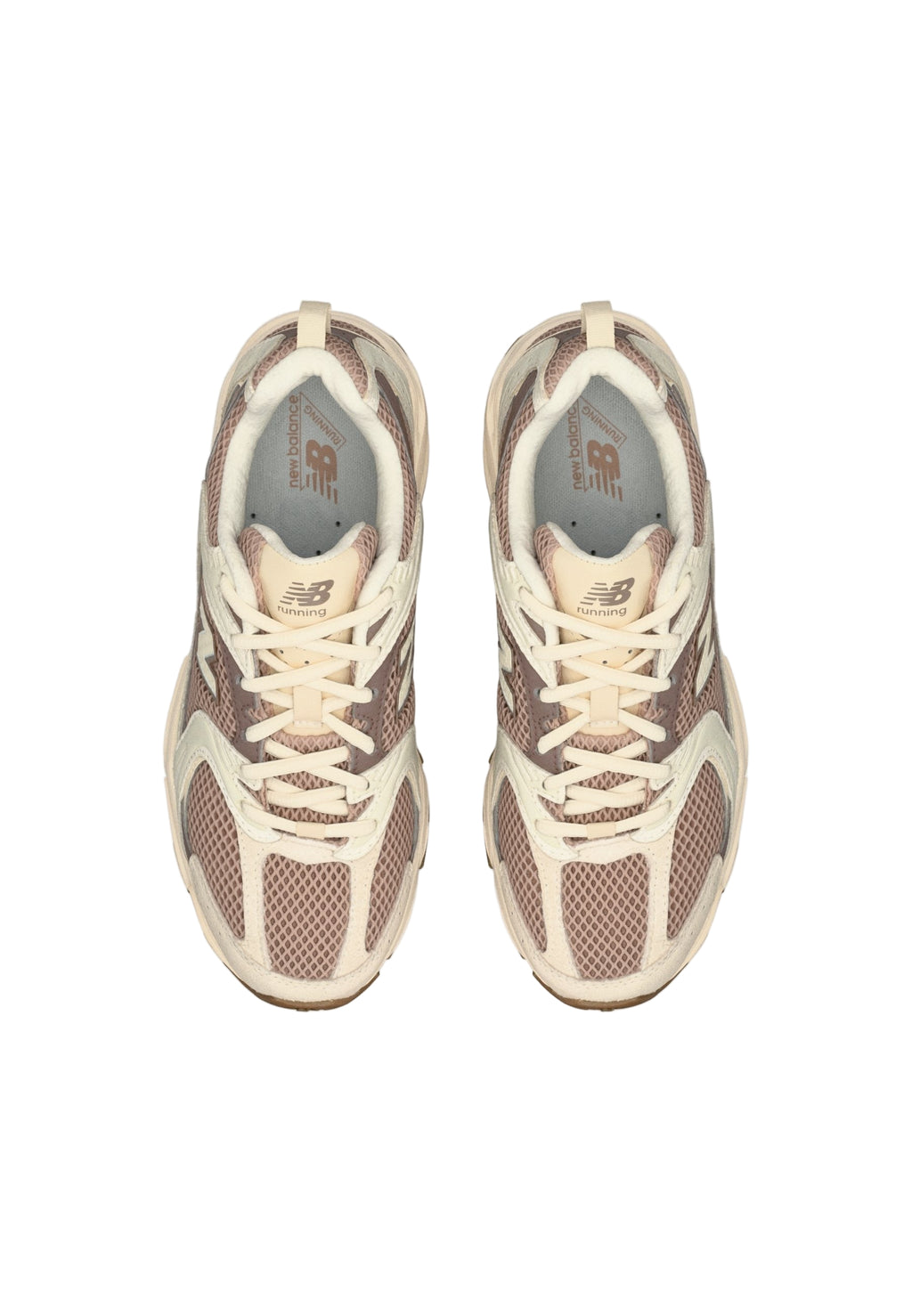 U530 - Baskets basses - bisque