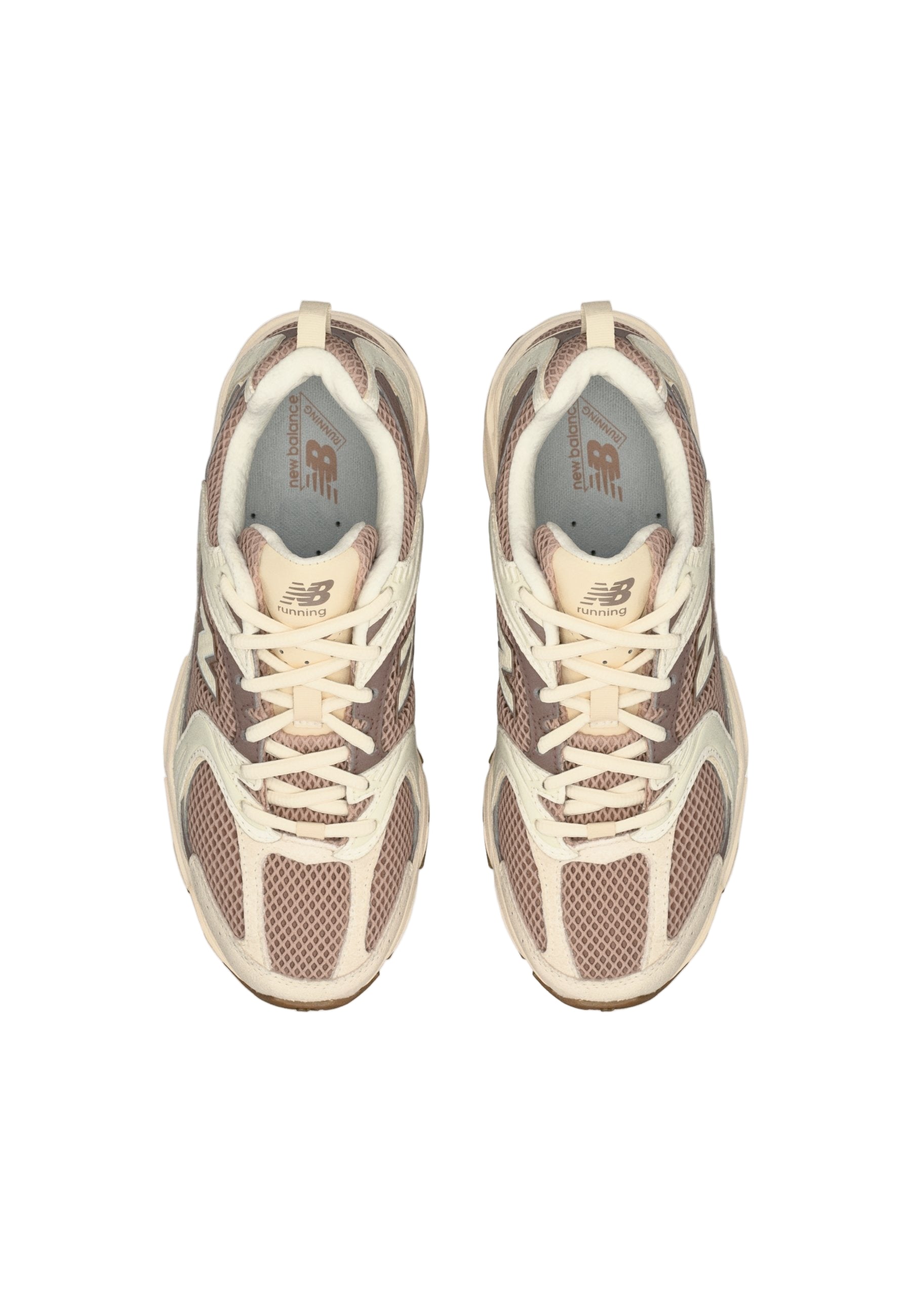 U530 - Baskets basses - bisque