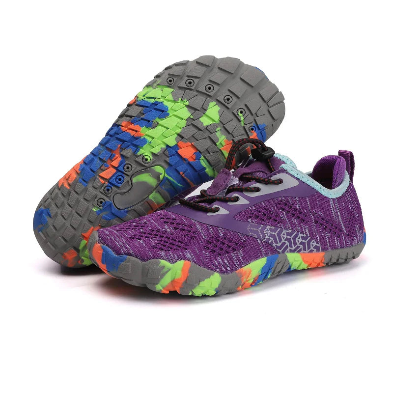 Baskets Aquatiques a Sechage Ultra Rapide violet