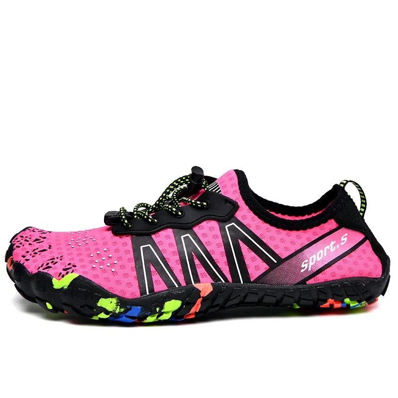  Baskets Aquatiques a pieds nus Legeres et Respirantes - Unisexe rose