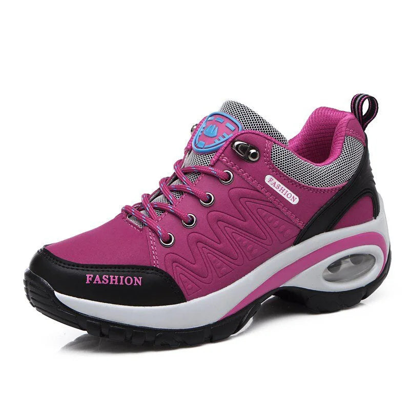 Baskets Femme Confortables et Antidérapantes – Randonnée & Activités Outdoor rose3