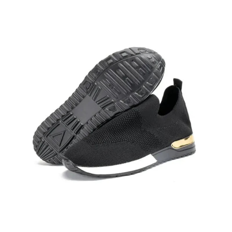 Baskets Legeres & Respirantes a Enfiler noir