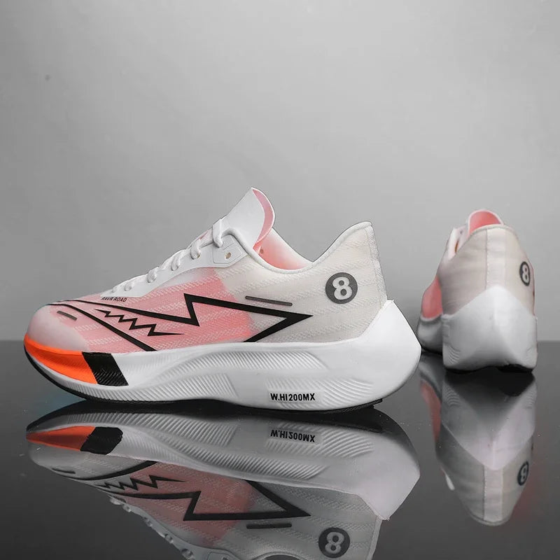 Baskets Sportives Flexibles et Confortables blanc