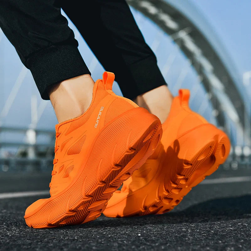 Baskets de Course Respirantes à Semelle Épaisse