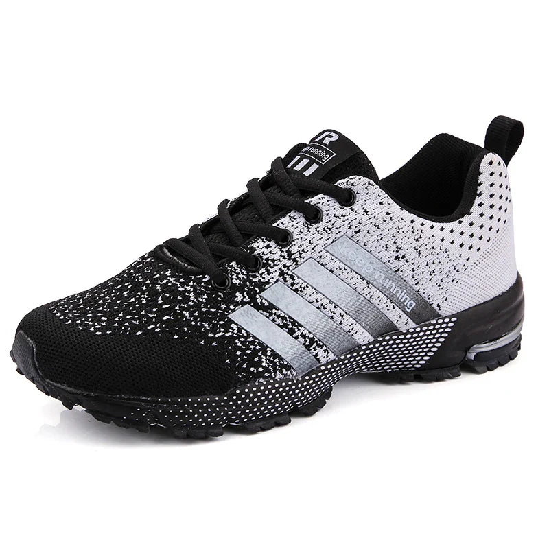 Baskets de Running Legeres & Aerees noir&blanc