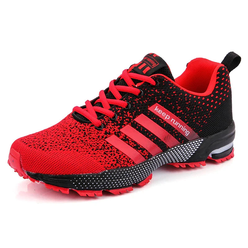Baskets de Running Legeres & Aerees rouge