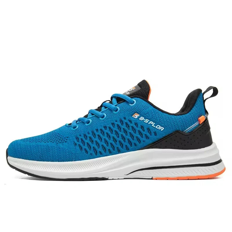 Baskets de Sport Confortables et Aerees - Pour Hommes bleu