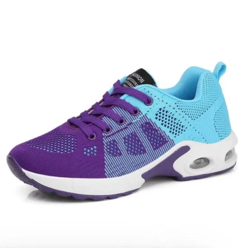 Baskets/sneakers de sport et RUNNING Légères et Modernes pour Femme-bleu et violet1