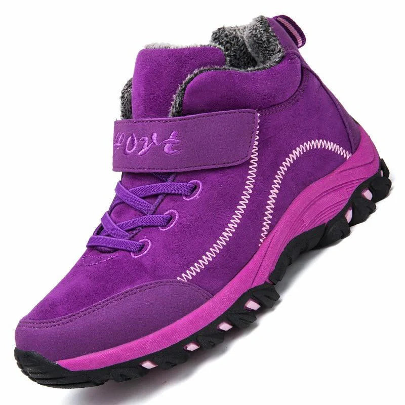 Bottes d'Hiver Imperméables et Ultra-Chaudes Idéales pour Froid et Neige-violet1