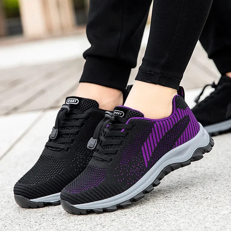 Chaussures De Marche Antidérapantes Décontractées, Respirantes, Douces Et Confortables