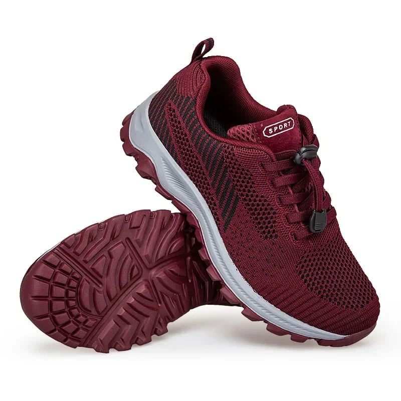 Chaussures De Marche Antidérapantes Décontractées, Respirantes, Douces Et Confortables