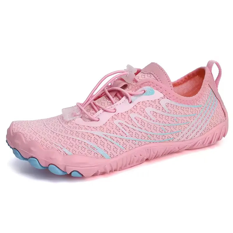Chaussures Pieds Nus Aquatiques Flexibles rose