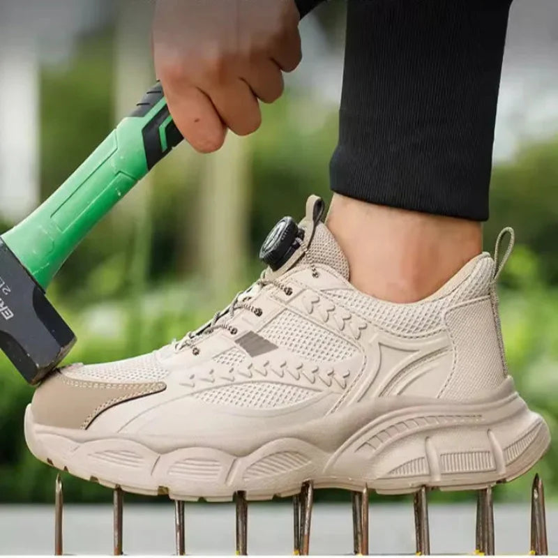 Baskets de Sécurité Légères à Bouton Rotatif