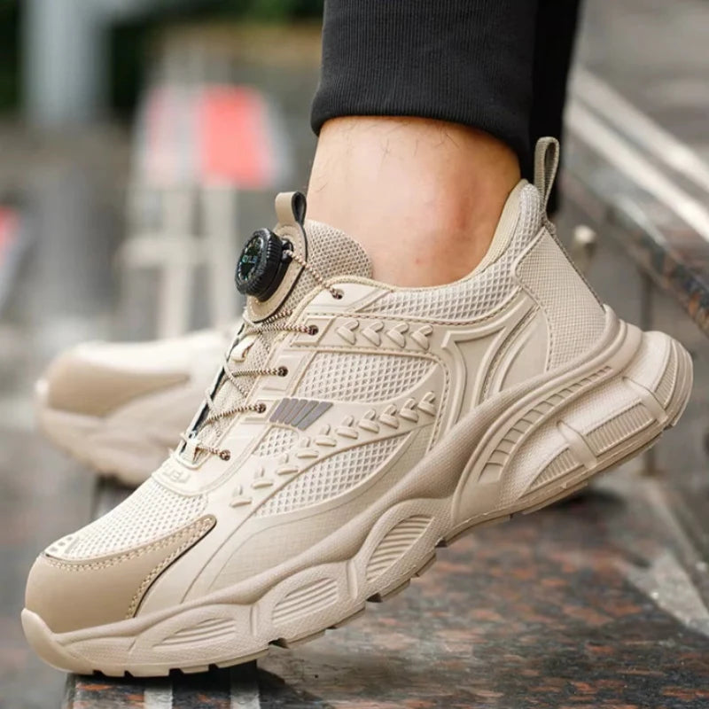 Baskets de Sécurité Légères à Bouton Rotatif