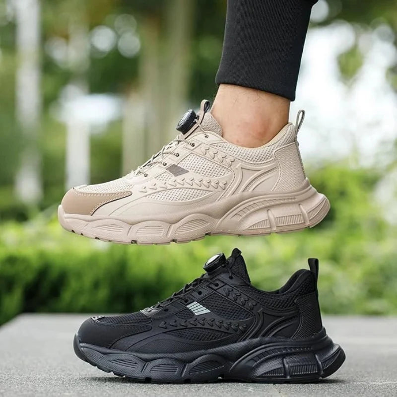 Baskets de Sécurité Légères à Bouton Rotatif